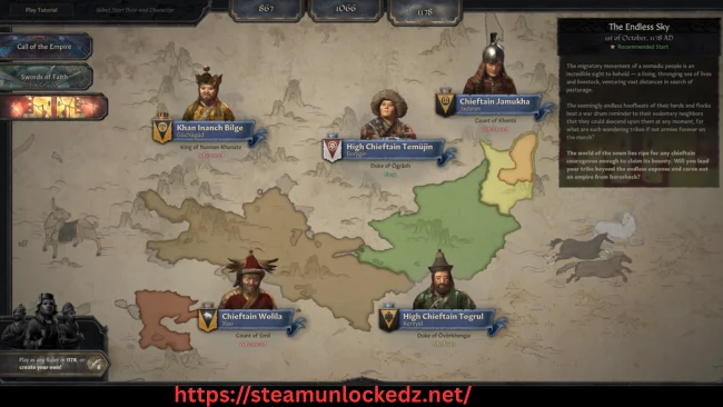 Crusader Kings III Khans of the Steppe Free Download