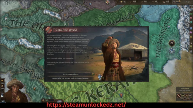 Crusader Kings III Khans of the Steppe Free Download PC
