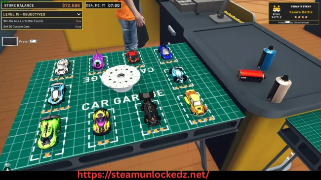 Mini Racer Car Shop Simulator free download pc