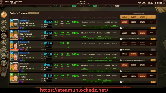 Private Military Manager Tactical Auto Battler Free download